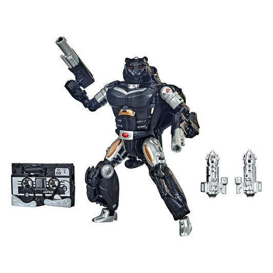 Figurka Blister Covert Agent Ravage + Decepticon Forever Ravage War From Cybertron Transformers 15 cm