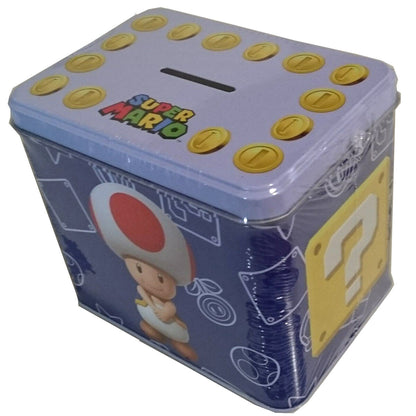 Toad Super Mario Bros Nintendo Spardose + Becher