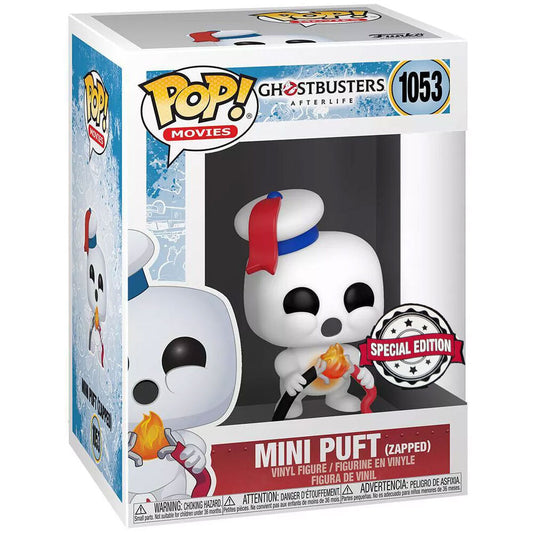 Ghostbusters Afterlife Mini Puft Zapped exklusive POP Figur