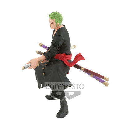 Figure Wanokuni Roronoa Zoro King of Artist One Piece 18cm