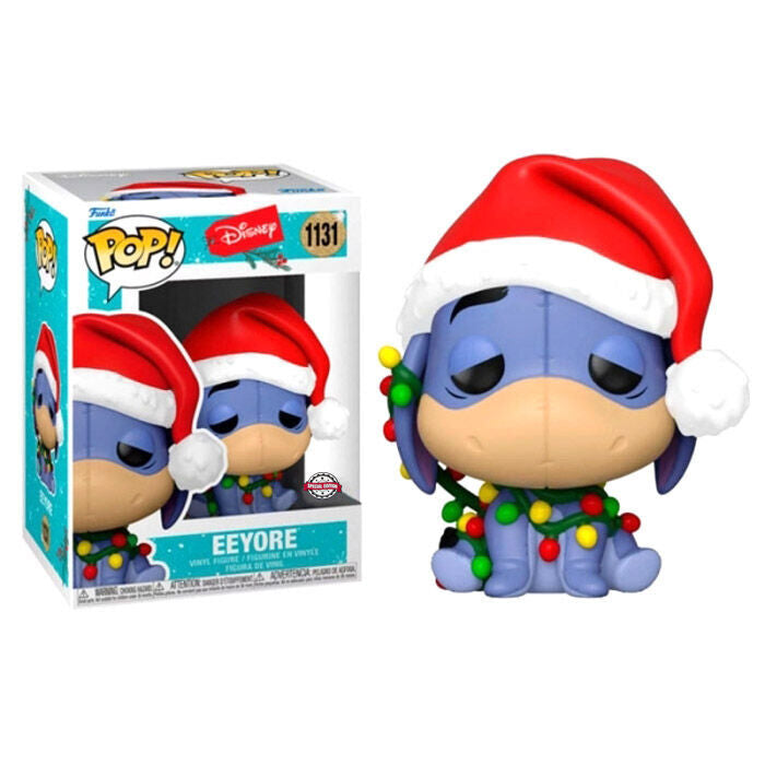 pop figure winnie the pooh eeyore christmas exclusive