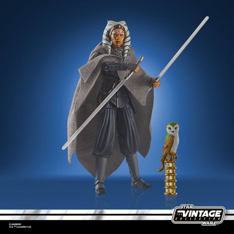 Figurka Ahsoka Tano i Grogu Vintage Collection Star Wars 10cm