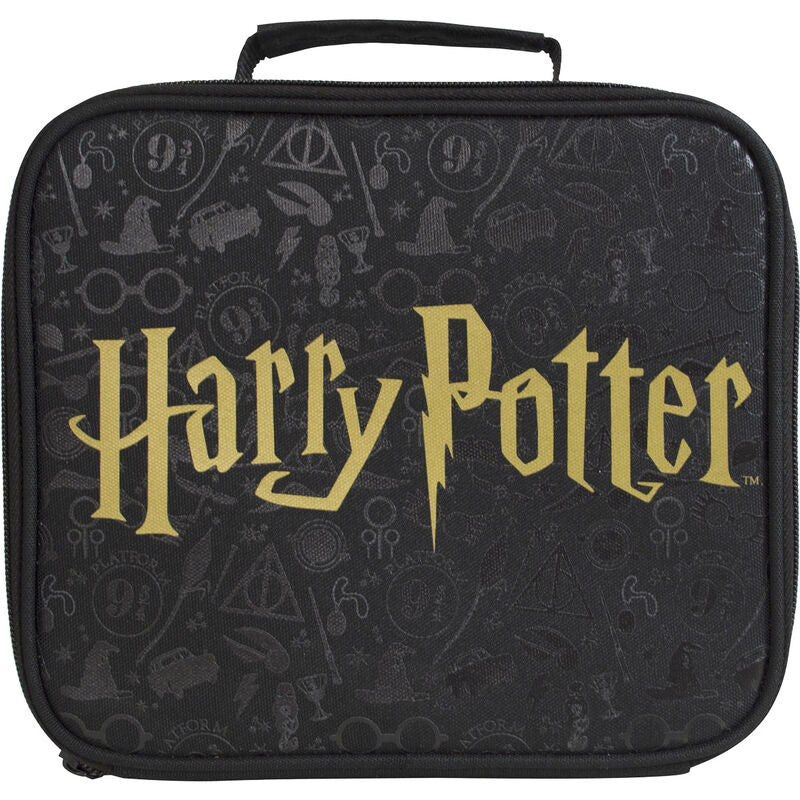 harry potter logo lunch bag