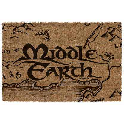 middle earth lord of the rings doormat 60x40cm