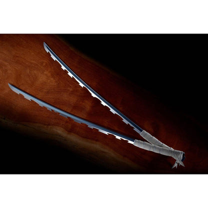 Replika miecza Nichirin Inosuke Hashibira Demon Slayer Kimetsu No Yaiba 93cm