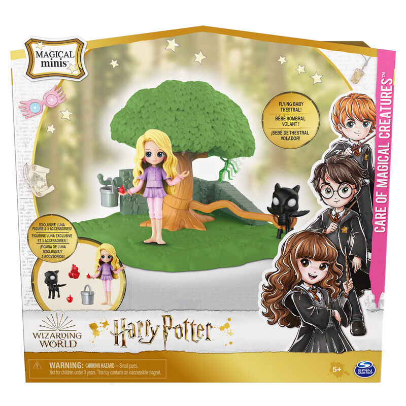 Diorama Creature Magiche Luna Harry Potter Mondo Magico
