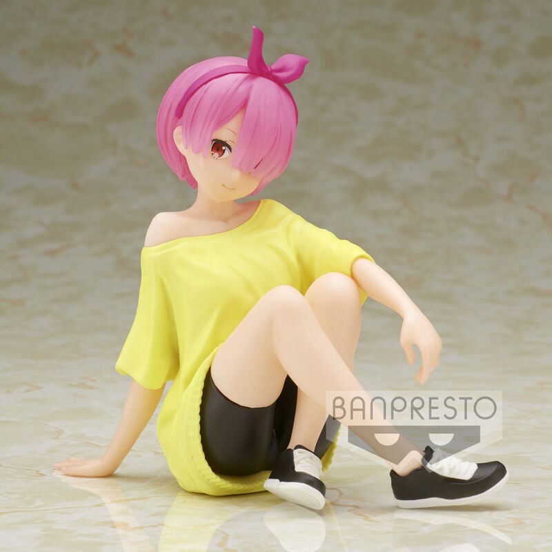 Figure Ram Training Syle Relax Time Re:Zero Starting Life in Another World 14cm