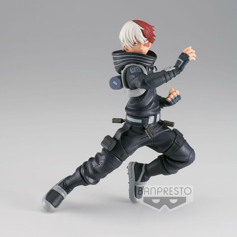 Action figure di Shoto Todoroki della serie The Amazing Heroes World Heroes Mission My Hero Academia alta 17 cm