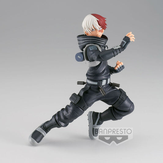 Action figure di Shoto Todoroki della serie The Amazing Heroes World Heroes Mission My Hero Academia alta 17 cm