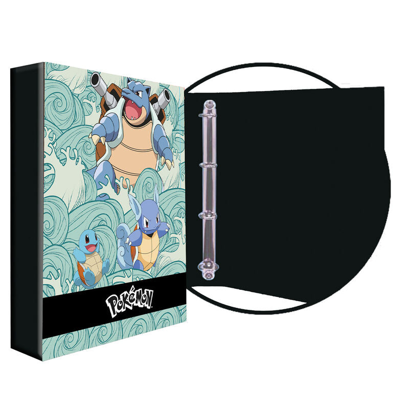 a4 ring binder squirtle evolution pokemon