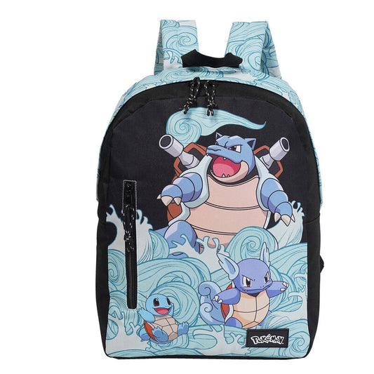 squirtle evolution pokemon backpack adaptable 42cm