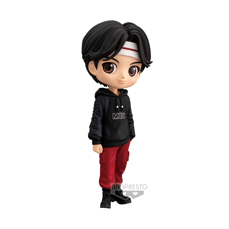 figure jin bts tinytan mic drop q posket 14cm