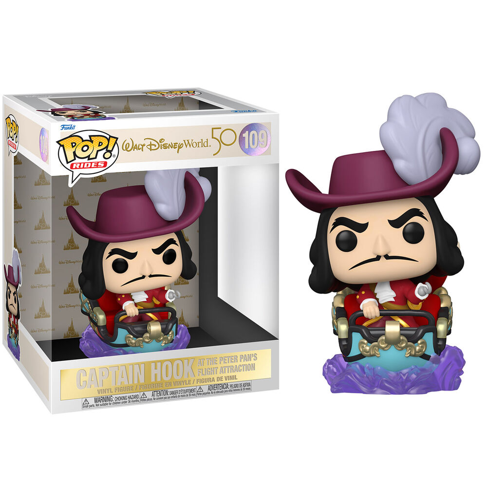 Disney World 50th Anniversary POP Figure Captain Hook