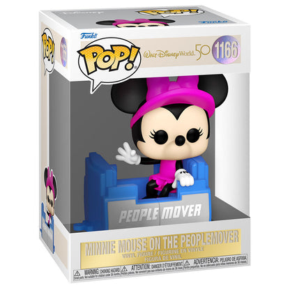 Disney World 50th Anniversary Minnie People Mover POP Figure