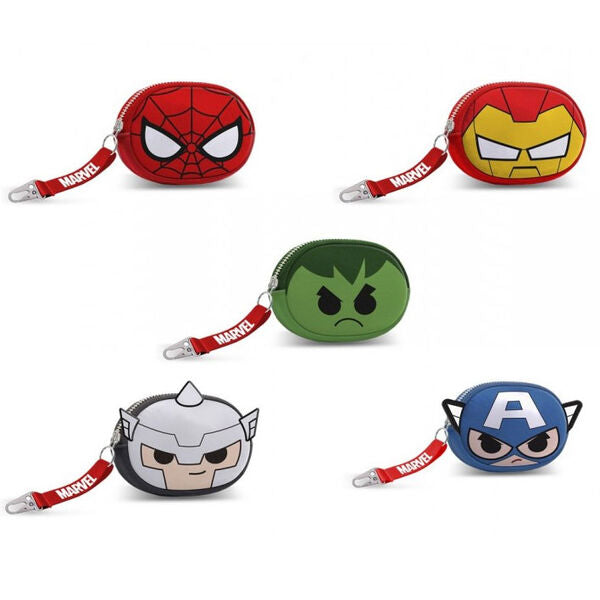 Assorted Marvel Chibi Coin Purse