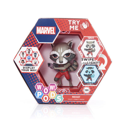 LED Figur WOW  POD Rocket Raccoon Marvel
