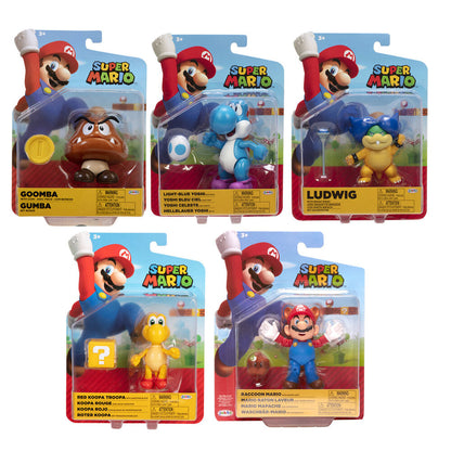 super mario figure super mario nintendo 10cm assorted