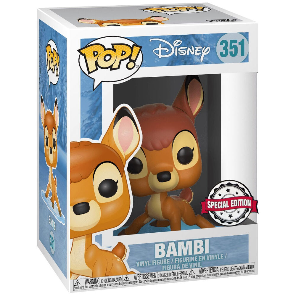 Disney Bambi Snowflake Mountain Exclusive POP Figure