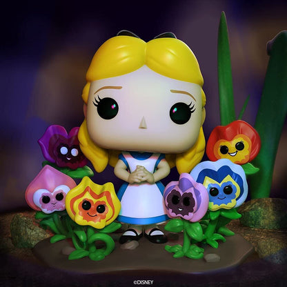 Disney POP Figure Alice in Wonderland 70th Anniversary Alice with Flowers