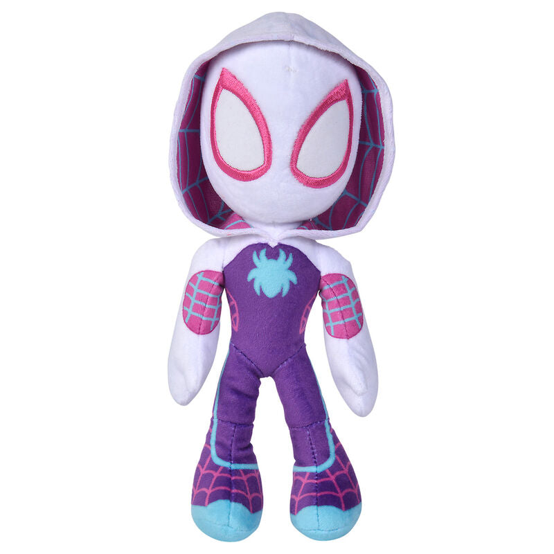 ghost spider spidey marvel plush 25cm