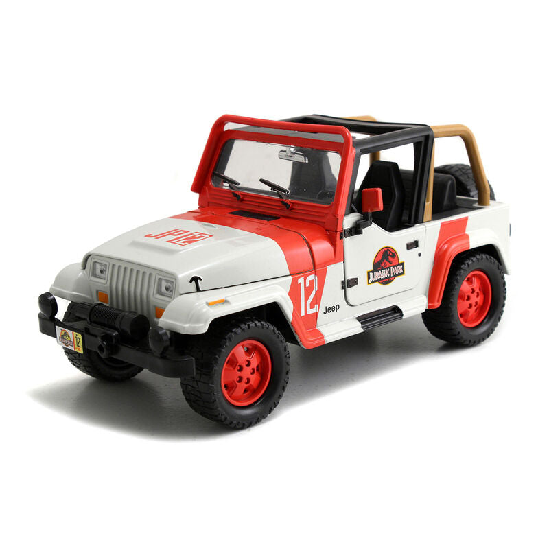 Jeep Wrangler Jurassic Park scala 1/24