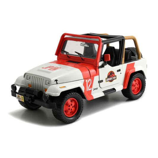 Samochód Jeep Wrangler Jurassic Park 1/24