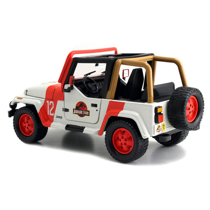 Jeep Wrangler Jurassic Park scala 1/24