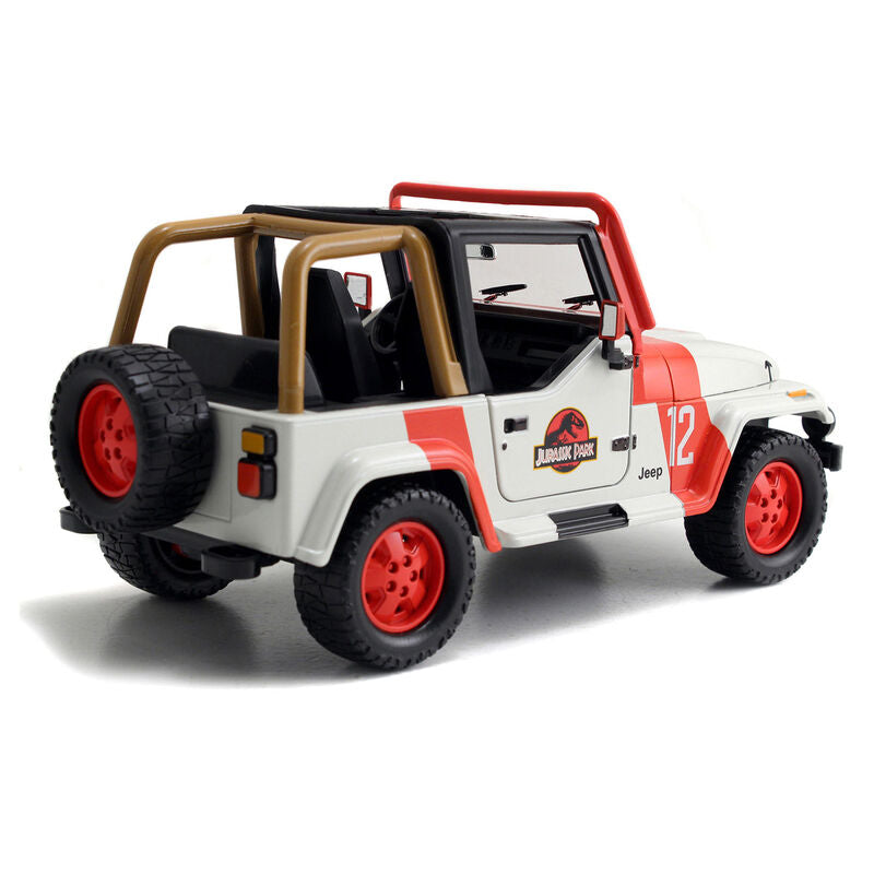 Jeep Wrangler Jurassic Park scala 1/24