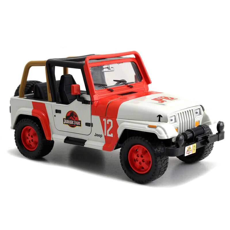 Jeep Wrangler Jurassic Park scala 1/24