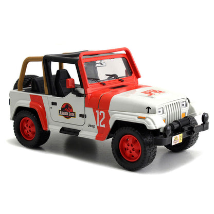 Jeep Wrangler Jurassic Park scala 1/24