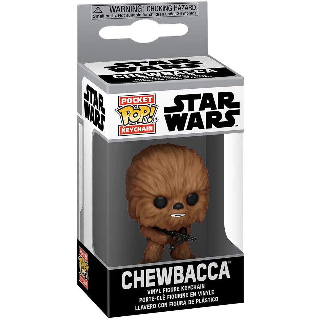 pocket pop star wars chewbacca keychain
