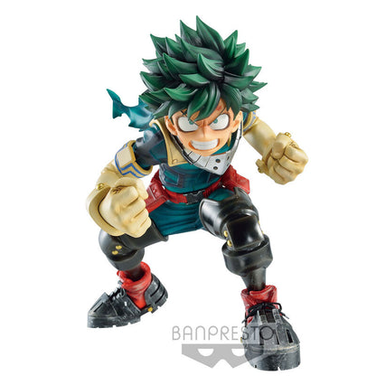 figure izuku midoriya banpresto chronicle super master piece my hero academia 18cm