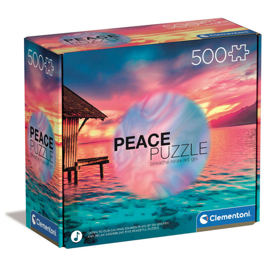 puzzle living the present 500pcs