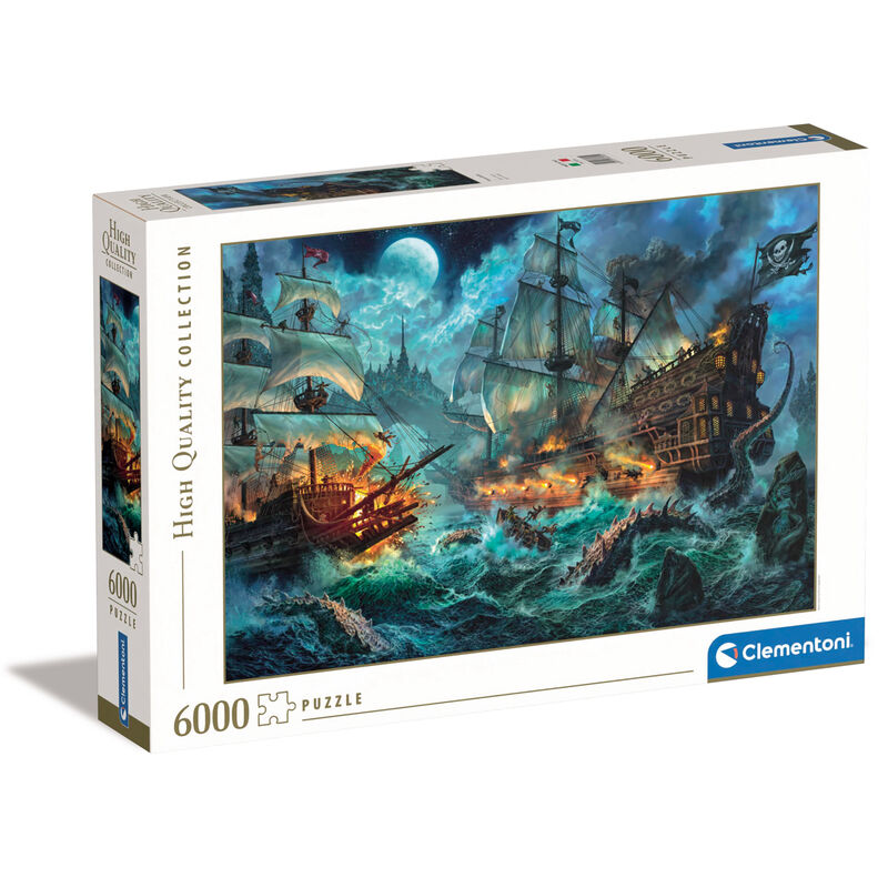 pirate battle puzzle 6000pcs