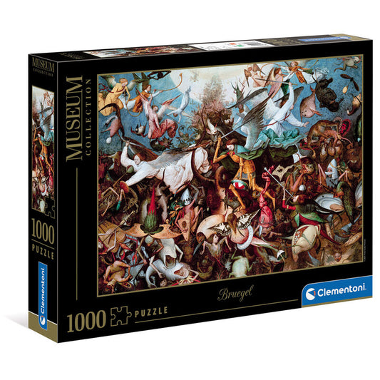 puzzle the fall of the rebel angels bruegel 1000pcs