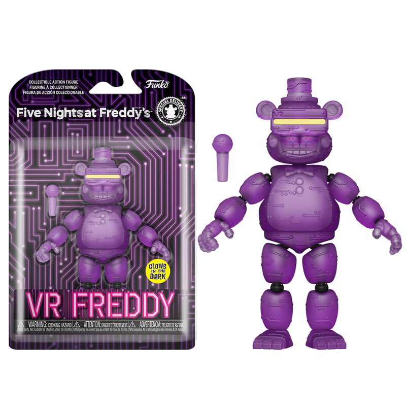 action figure five nights at freddys vr freddy