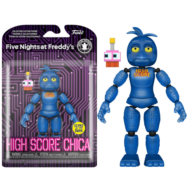 action figure five nights at freddys high score chica
