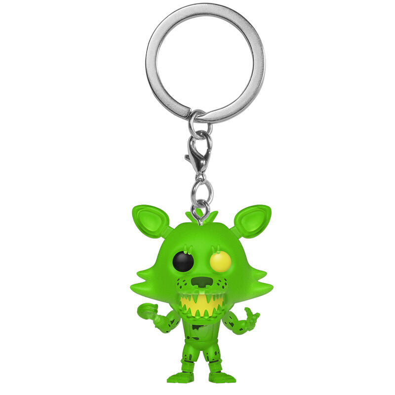 pocket pop keychain five nights at freddys radioactive foxy