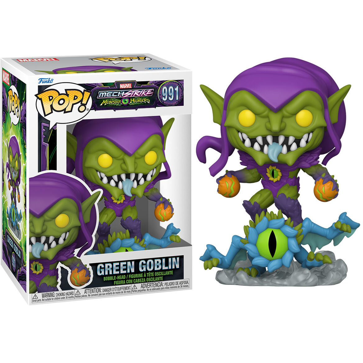 Figura POP de Duende Verde de Marvel Monster Hunters
