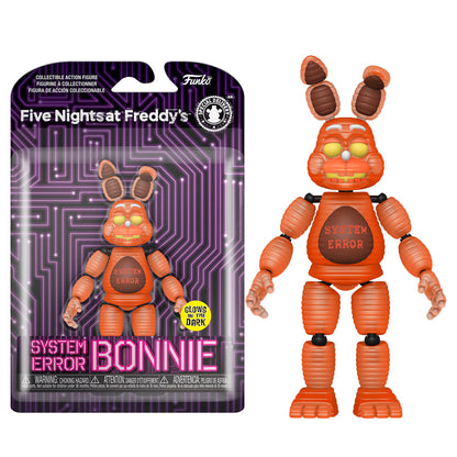 figure action five nights at freddys system error bonnie