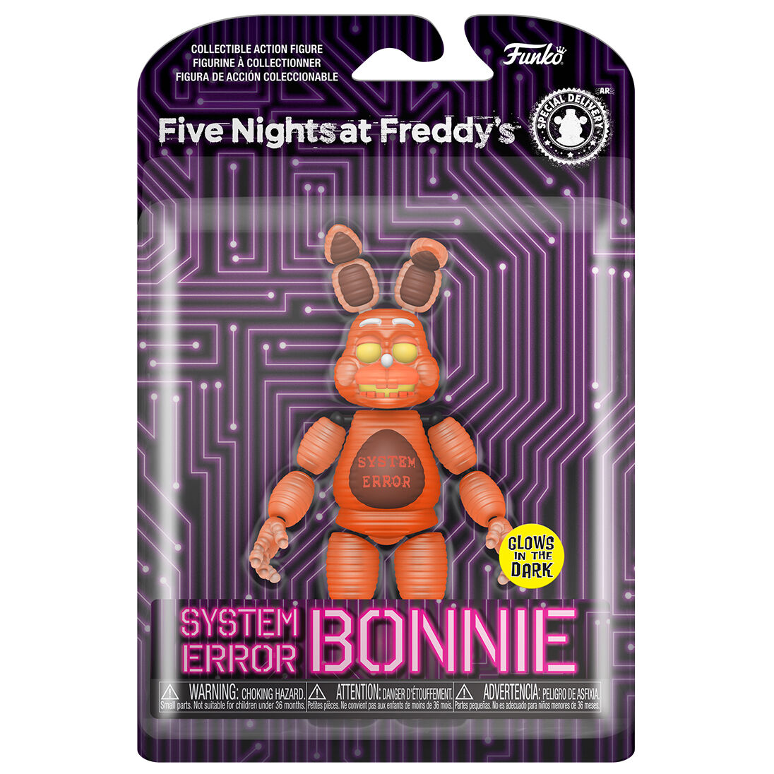 Figurka Akcja Five Nights at Freddys Błąd systemu Bonnie