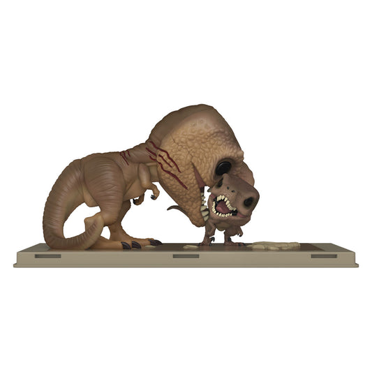 Figure POP Movie Poster Jurassic Park Tyrannosaurus Rex and Velociraptor