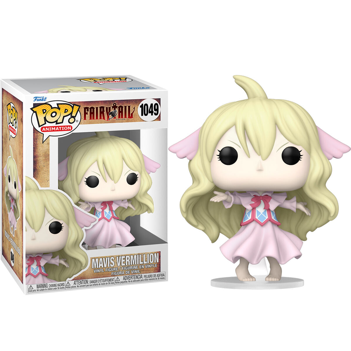 fairy tail mavis vermillion pop figure