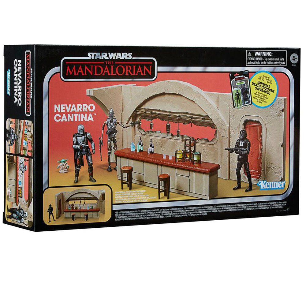 nevarro cantina scenery  imperial death trooper mandalorian star wars figure