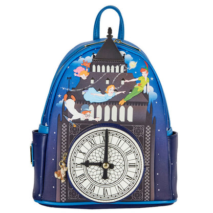 disney loungefly peter pan clock backpack 26cm