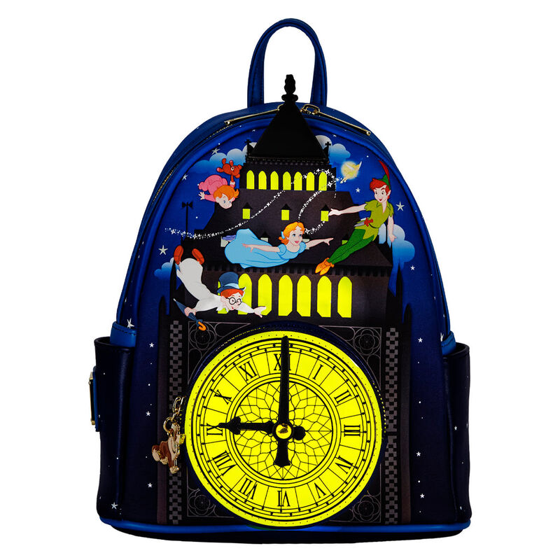 Sac à dos horloge Disney Loungefly Peter Pan 26 cm