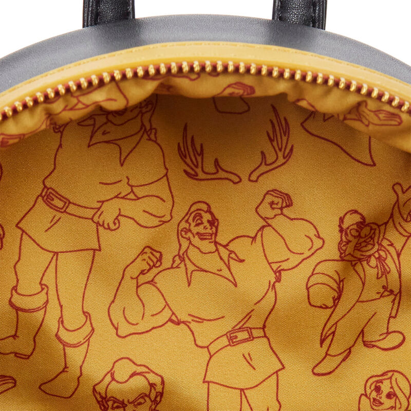 Villains Backpack Gaston Scene Beauty and the Beast Disney Loungefly 26cm