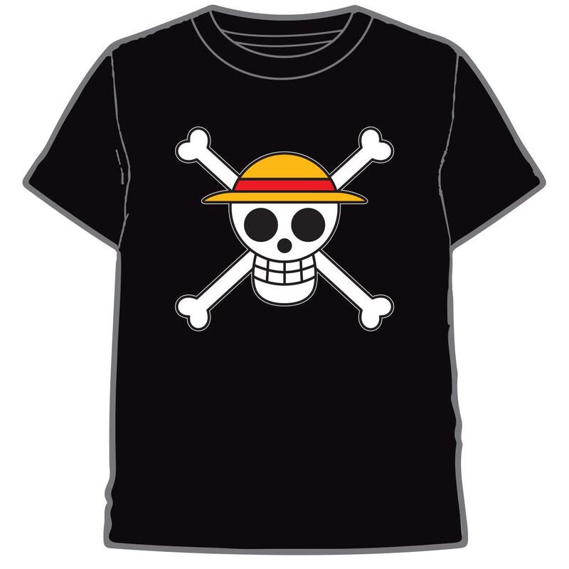 adult one piece skull t shirt