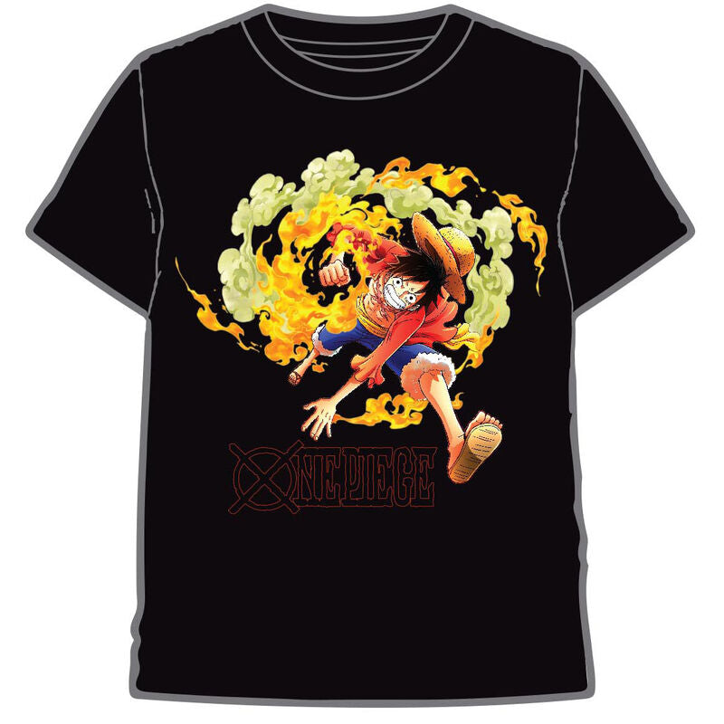 luffy attack one piece adult t shirt