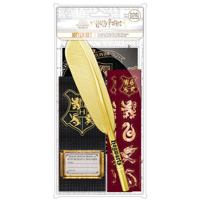 hogwarts harry potter stationery set